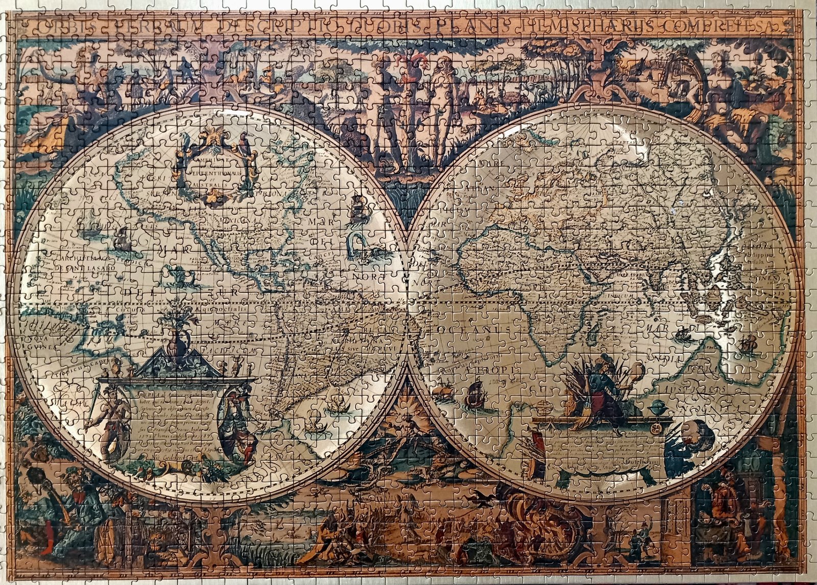 Historical Map of the World